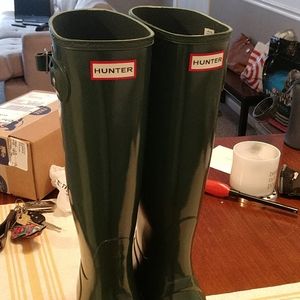 Hunter rain boots